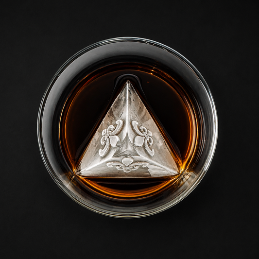 Pyramid Ice Trays – Obelisk Ice Mold Inspired Ice Cube for Cocktails & Whiskey