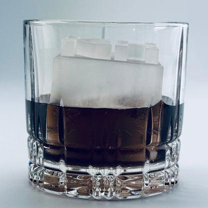 Personalized Ice Cube Trays in Manhattan Font