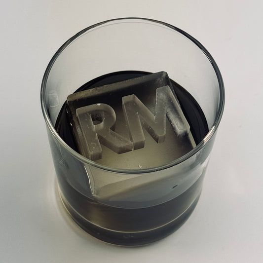 Personalized Ice Cube Trays in Manhattan Font