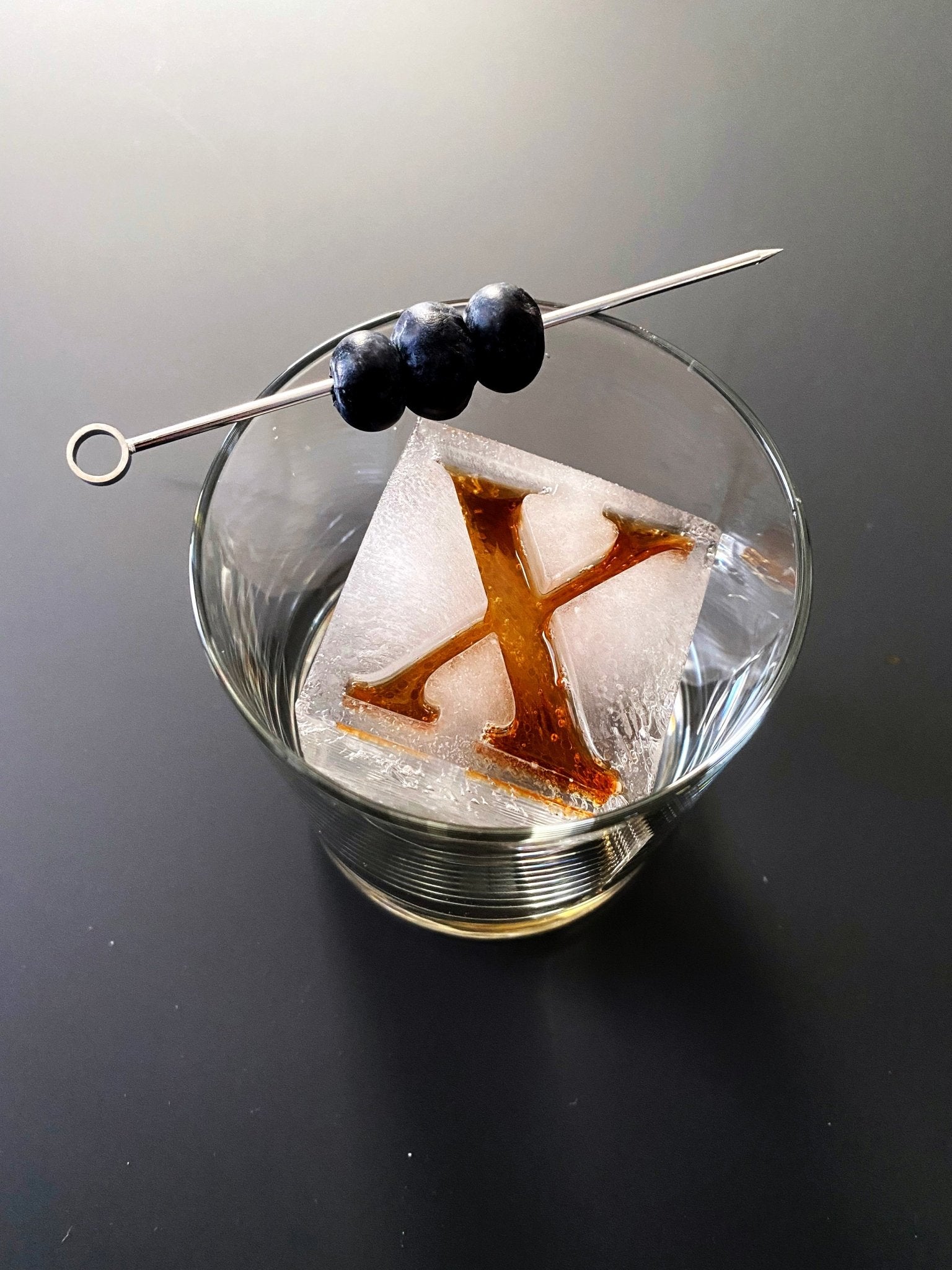 Inverted Custom Personalized 2 Ice Cube Unique Cocktail Ice Cube, Gift for  Him 