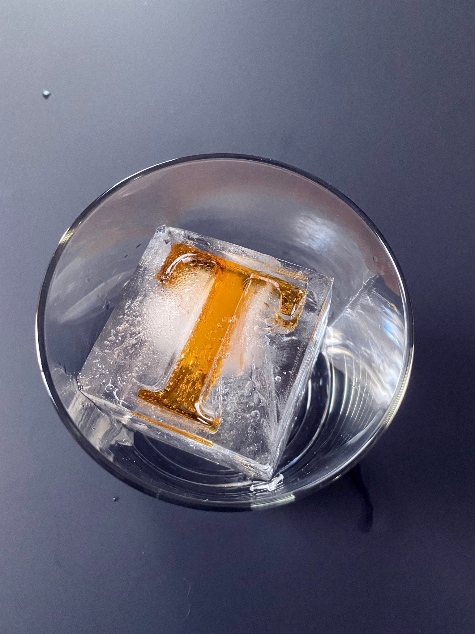 Personalized Lighted Ice Cubes