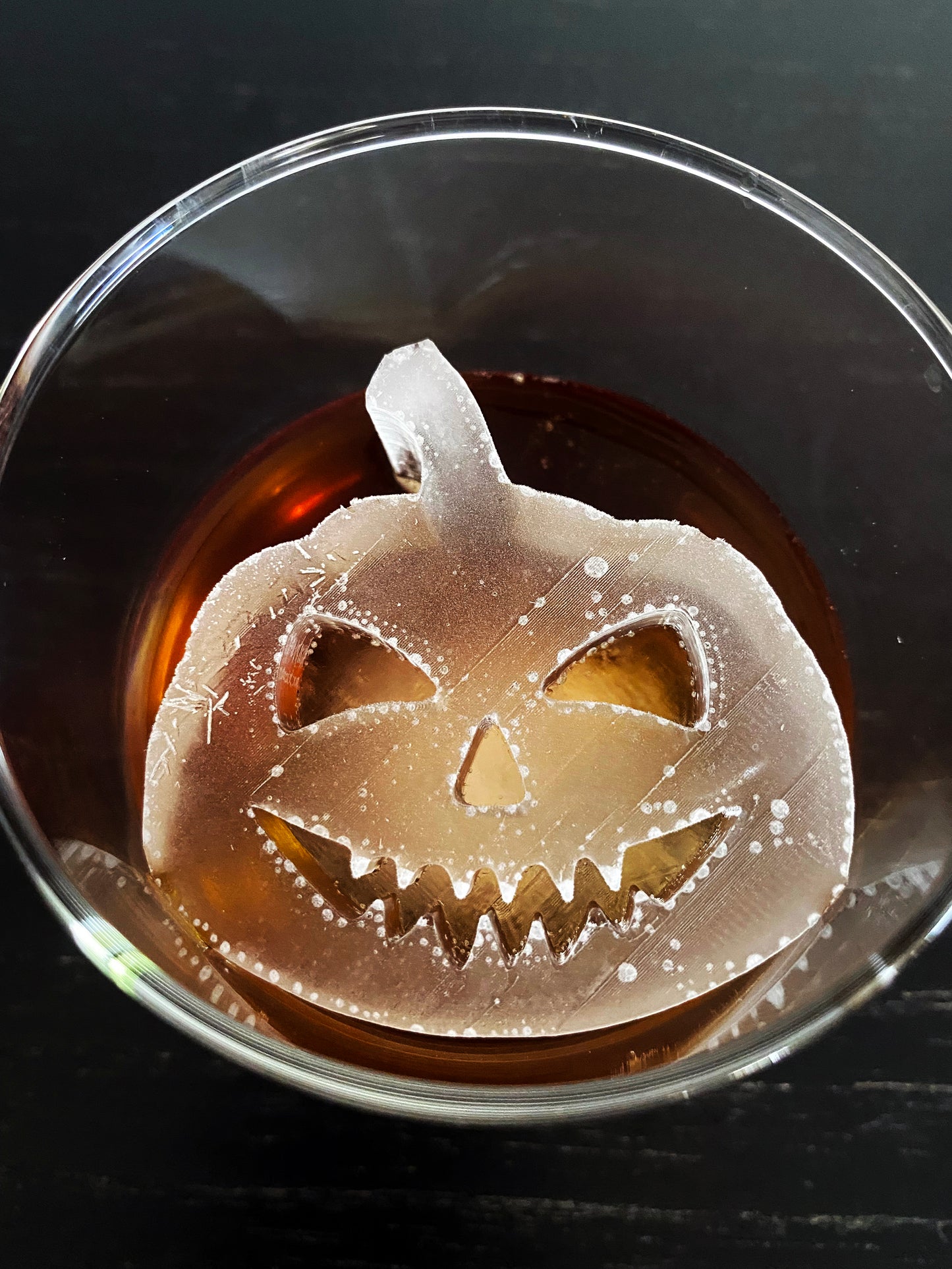 Jack o Lantern Pumpkin Ice Mold