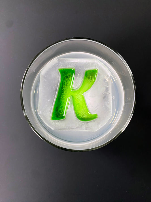 Personalized Ice 2.5 inch in Amalfi Font