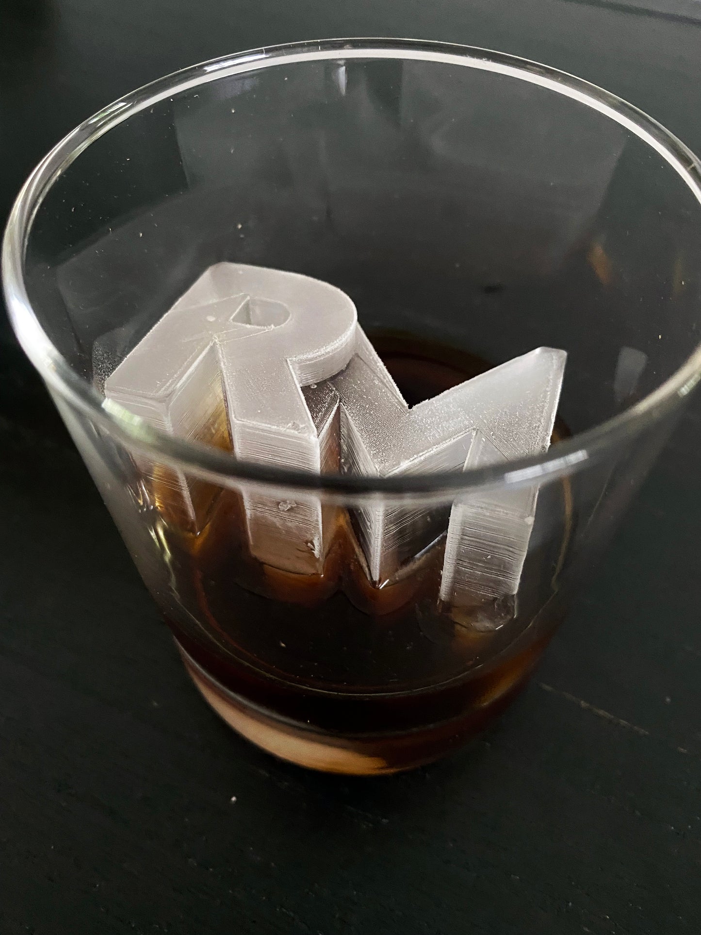 2 Letter Merge Ice Cubes - Event Letter Molds