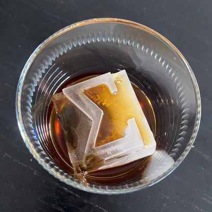 Molde de hielo personalizado con letras griegas