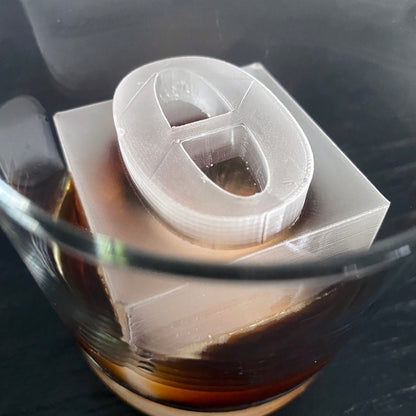 Molde de hielo personalizado con letras griegas