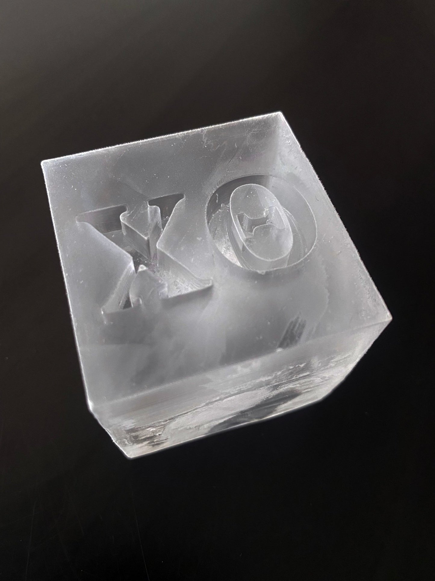 Custom Greek Letter Ice Mold - Honest Ice