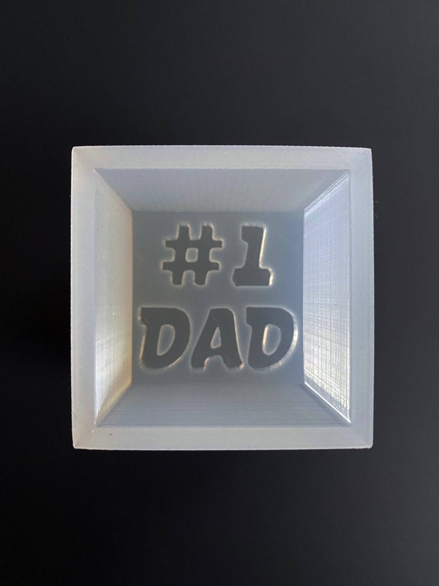 Fathers Day Ice Mold - Customizable - Honest Ice