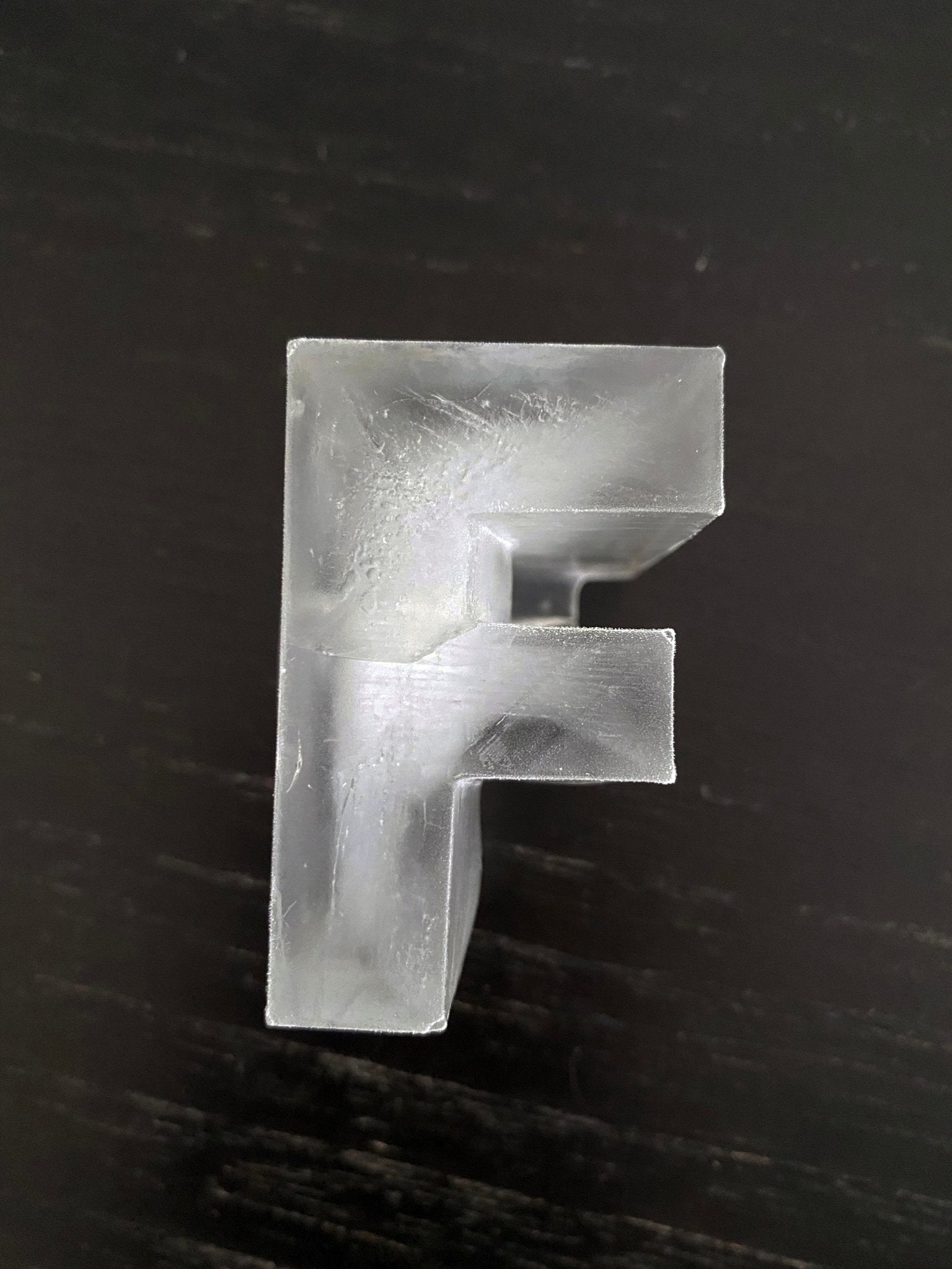 Letter Shaped Ice Molds