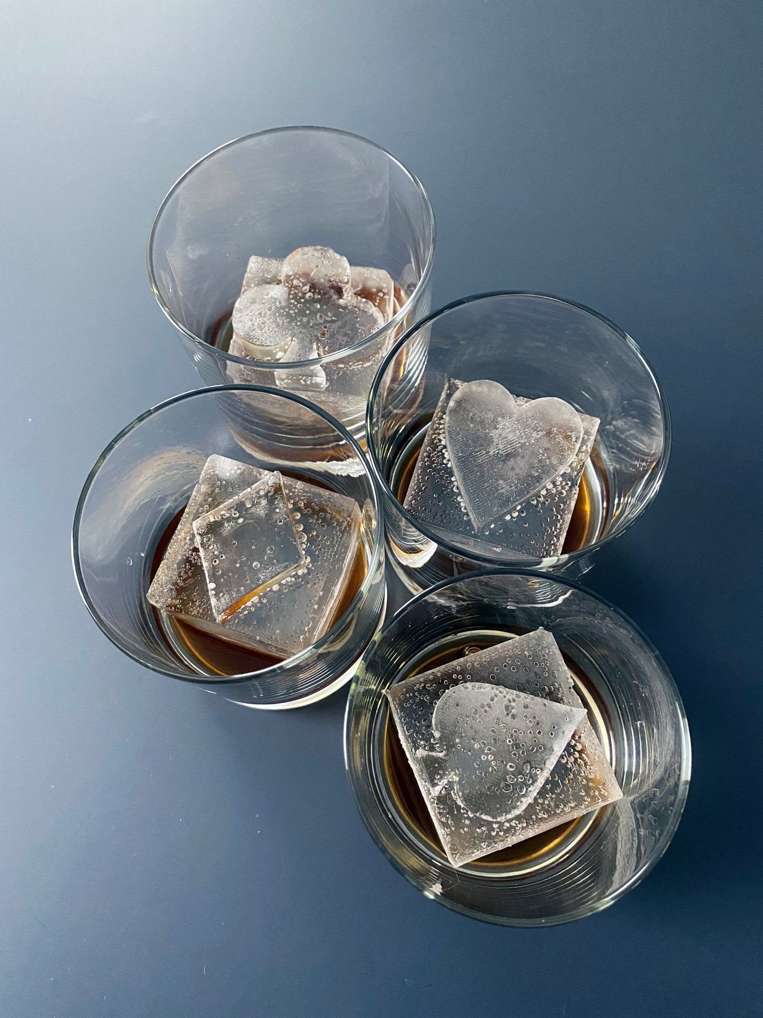 Tuxedo Ice, craft cocktail clear ice, large ice cubes, clear ice mold
